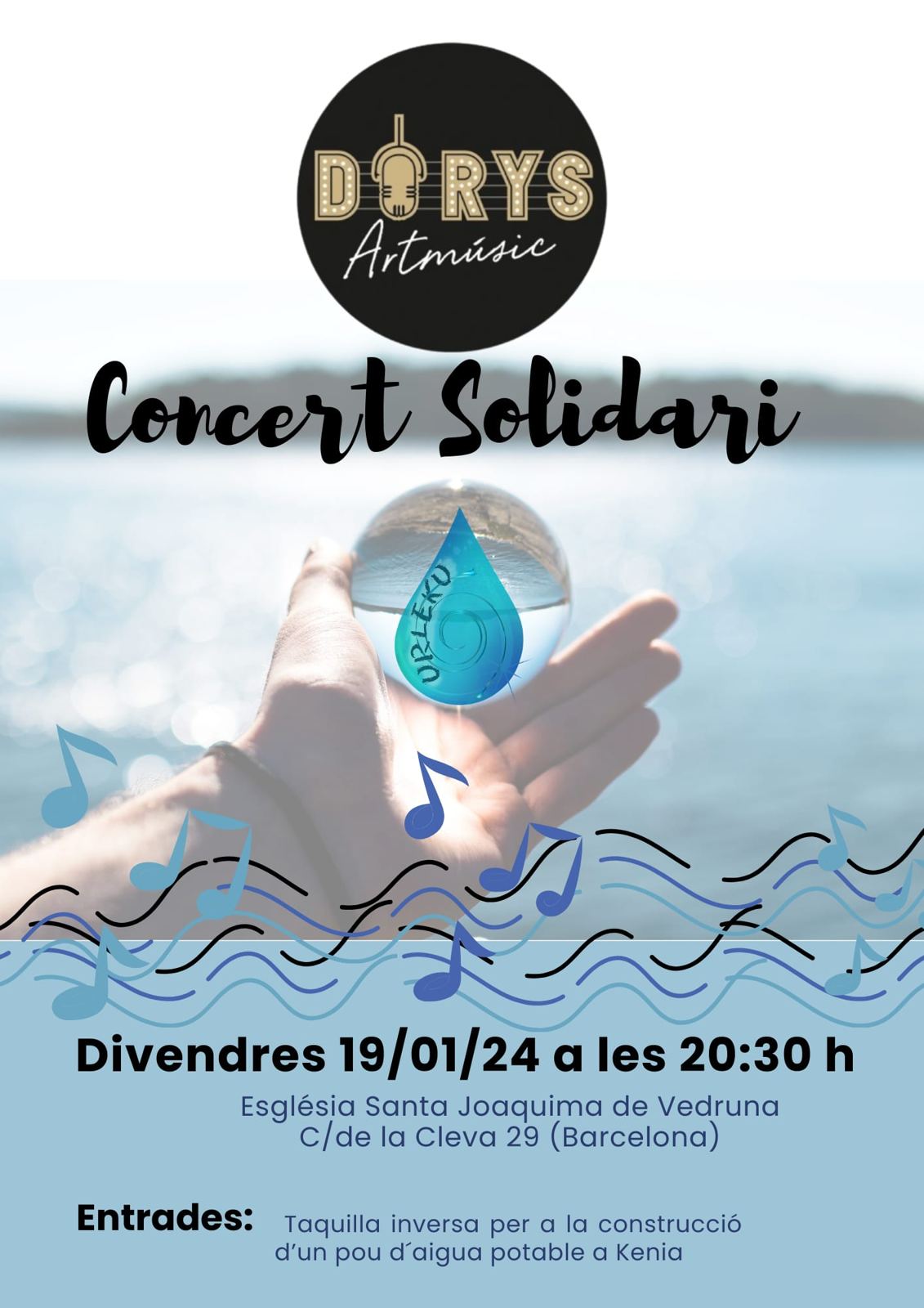 Concierto solidario pro-construcción pozo de agua en Urleku